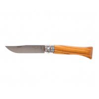 Нож OPINEL №8, нержавеющая сталь, рукоять оливковое дерево Нож OPINEL №8, нержавеющая сталь, рукоять оливковое дерево