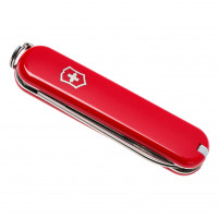 Нож-брелок Victorinox Executive 81, 65 мм, 7 функций, рукоять пластик, красный Нож-брелок Victorinox Executive 81, 65 мм, 7 функций, рукоять пластик, красный