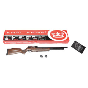Пневматическая винтовка Kral Puncher Maxi W (орех, PCP, 3 Дж) 6,35 мм
