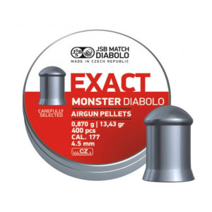 Пули JSB Exact Monster Diabolo 4,5 мм, 0,87 грамм, 400 штук